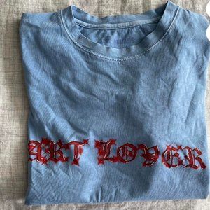 Zadig & Voltaire women's blue "Art Lover" T-shirt